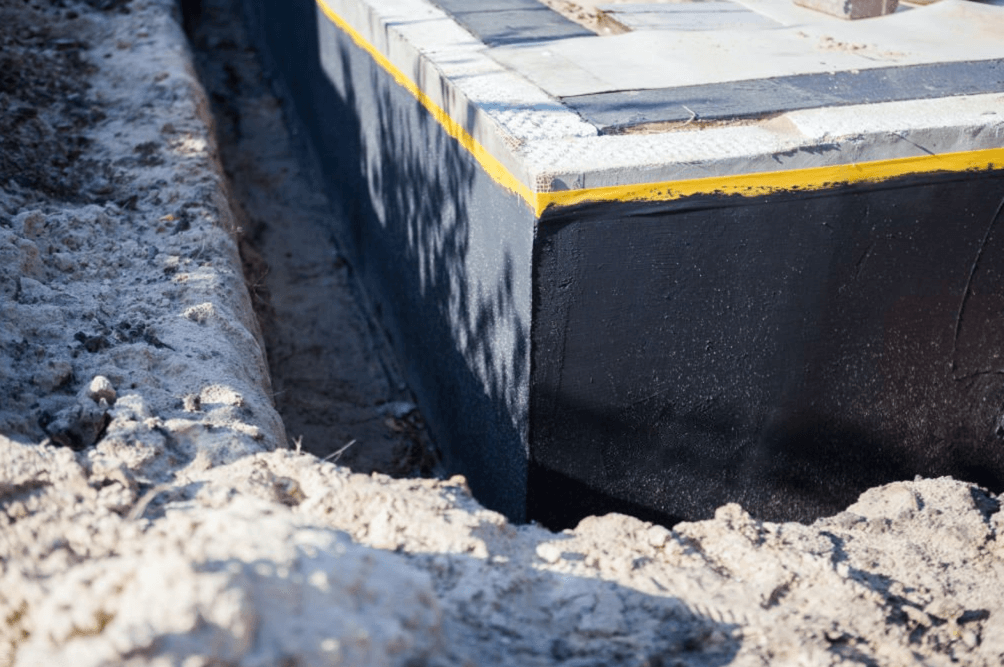 Гидроизоляция фундамента